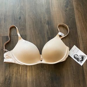 *NWT* Calvin Klein Push Positive Push-Up Bra - Nude - Size 32A